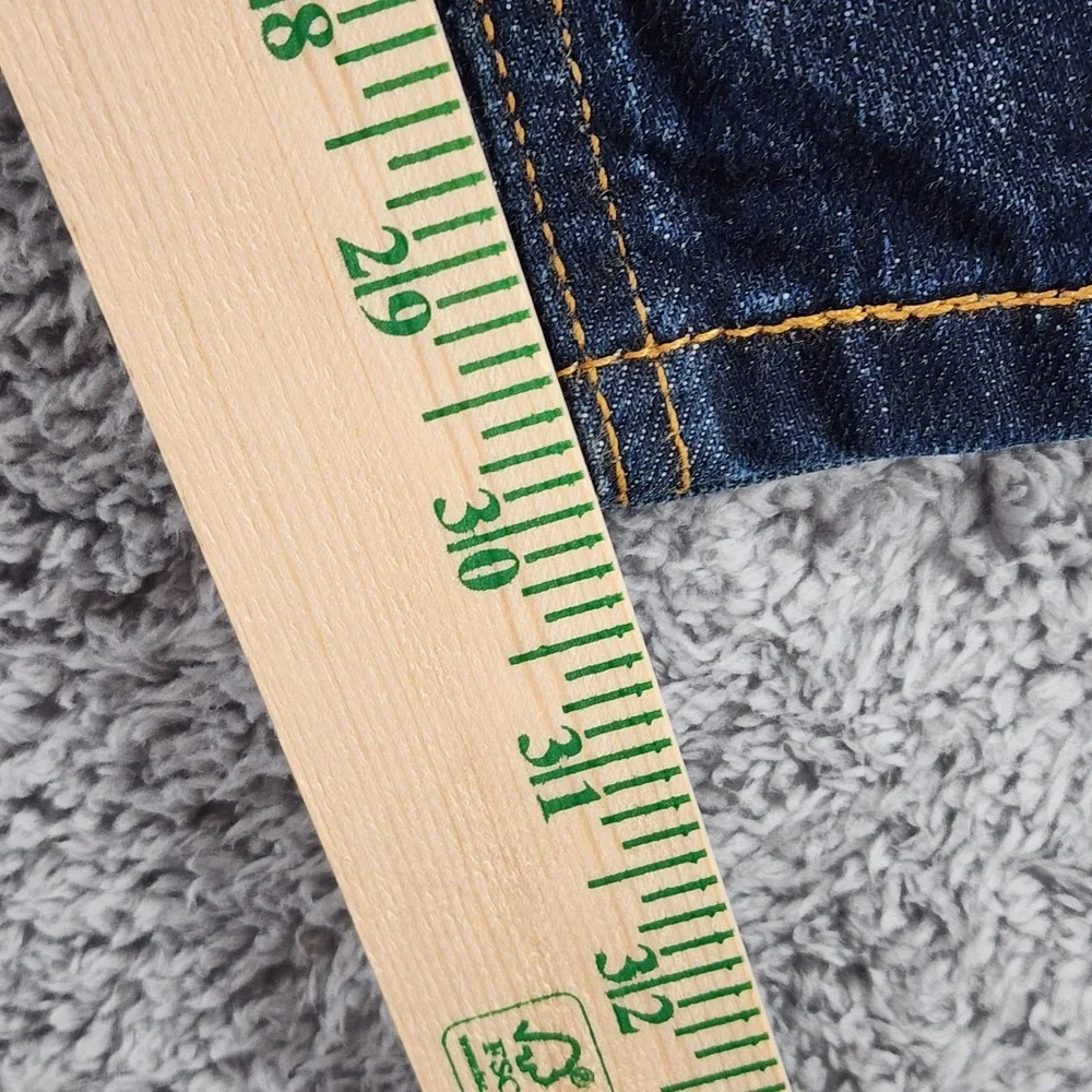 Levis 541 Jeans Mens 39x30 Blue Dark Wash Denim Athletic Taper Stretch [READ]
